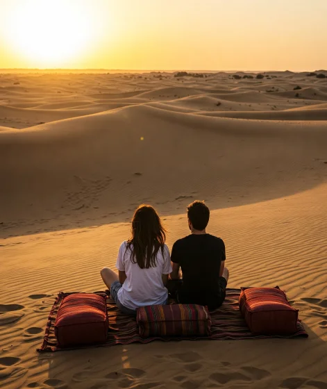 sunset-camel